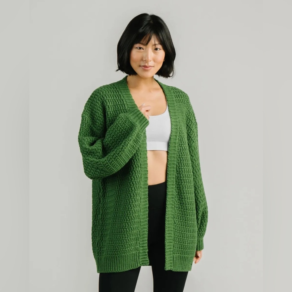 Zyia Emerald Green Petra Cardigan - Medium